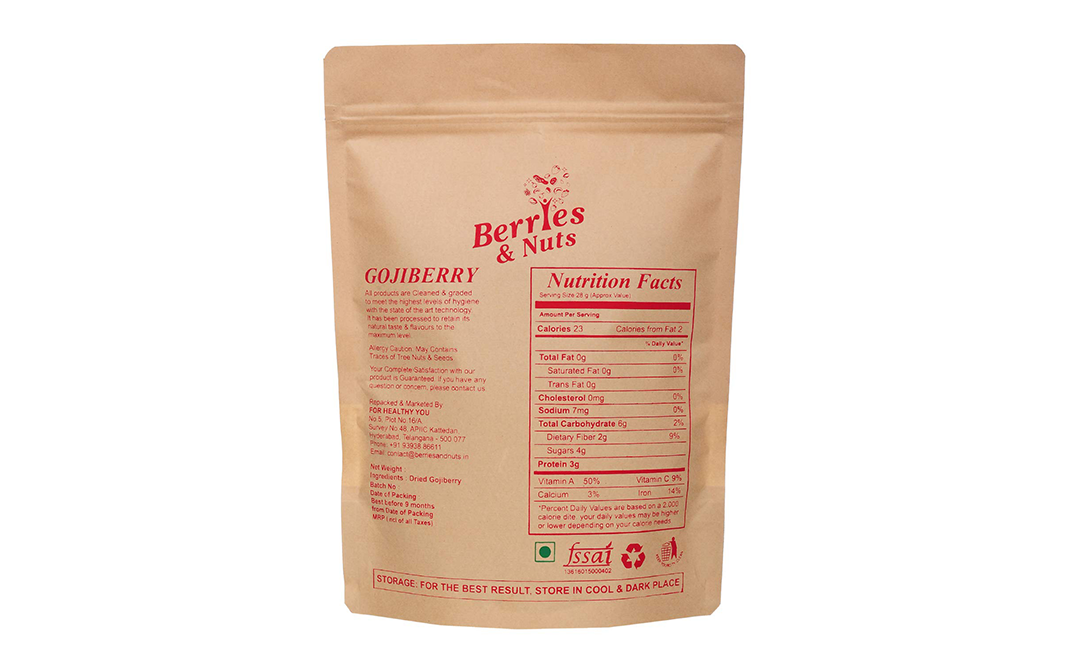 Berries & Nuts Gojiberry    Pack  100 grams